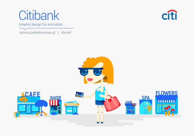 Pani Citi - Citibank Animations, transparent png download