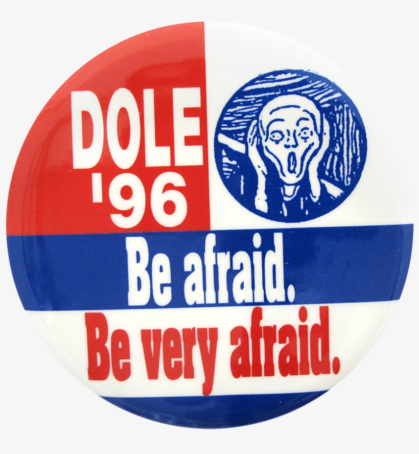 Dole '96 Be Afraid - Scream, transparent png download