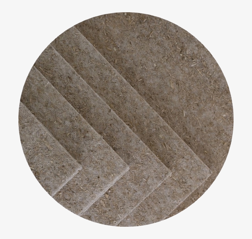 Hanfdämmung Panel - Circle, transparent png download