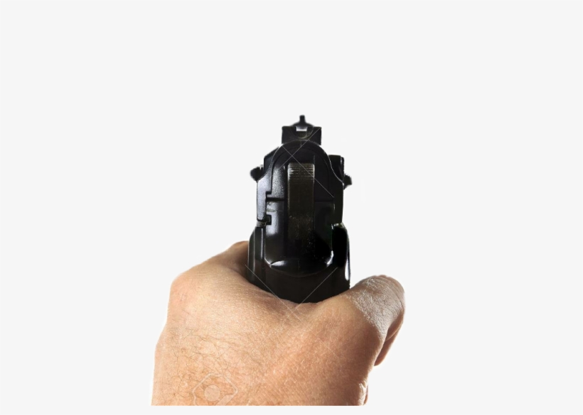 Report Abuse - Aim With Gun, transparent png download