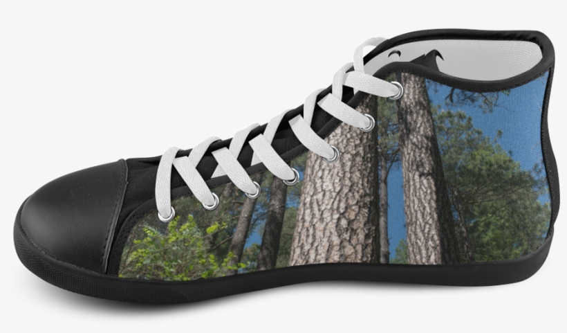 Tall Pine Trees Mt Lemmon Arizona High Top Canvas Kid's - Outdoor Shoe, transparent png download