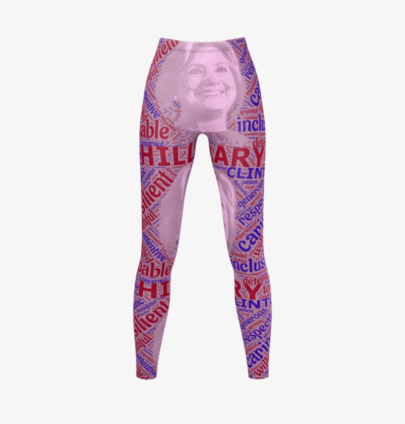 Hilary Clinton Leggings - Leggings, transparent png download