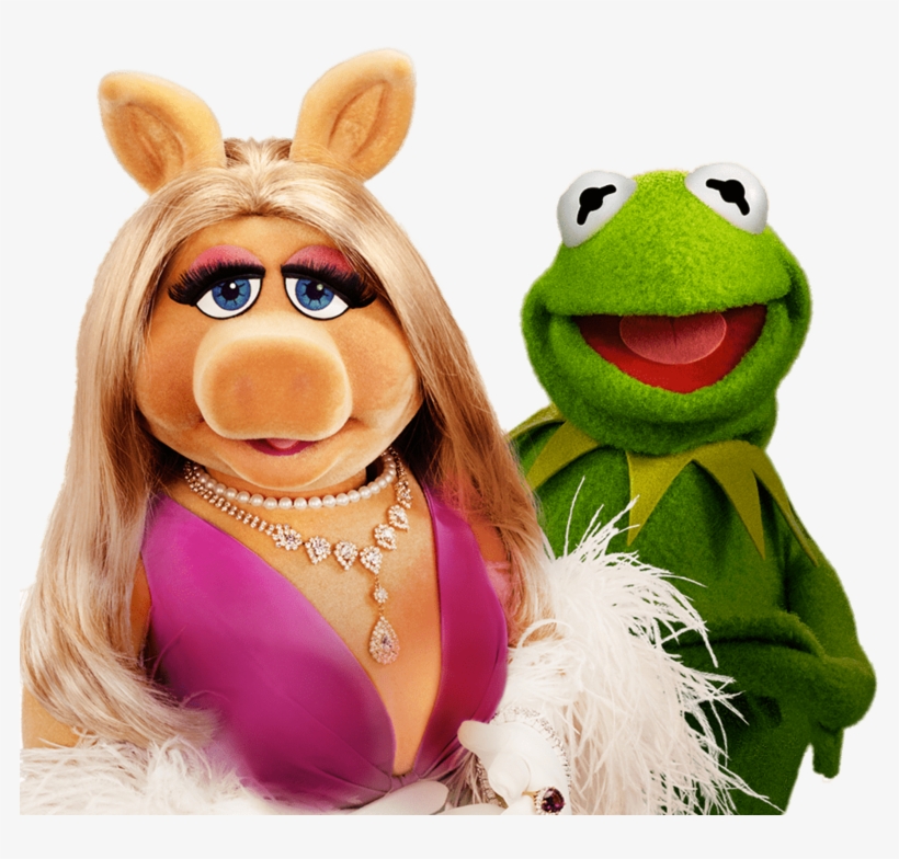 Miss Piggy And Kermit The Frog - Kermit And Miss Piggy Png, transparent png download