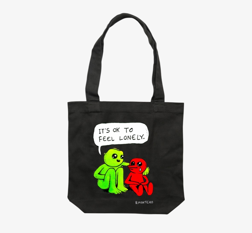 Lonely / Tote Bag - Tote Bag, transparent png download