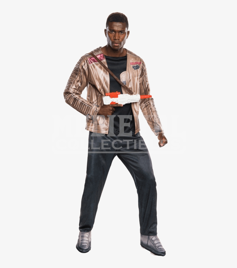 Force Awakens Deluxe Adult Finn Costume - Star Wars Costumes Men, transparent png download
