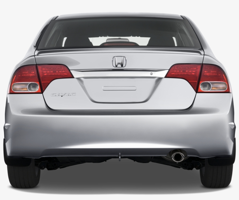 49 - - 2010 Honda Civic Back, transparent png download