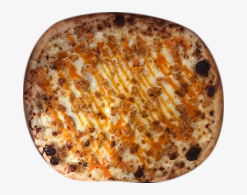 Pizza With Chicken And Buffalo Sauce Drizzled Across - Circle, transparent png download