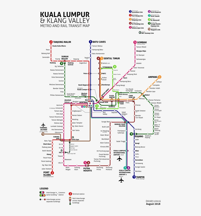 Kuala Lumpur & Selangor Metro Rail Transit - Kuala Lumpur, transparent png download