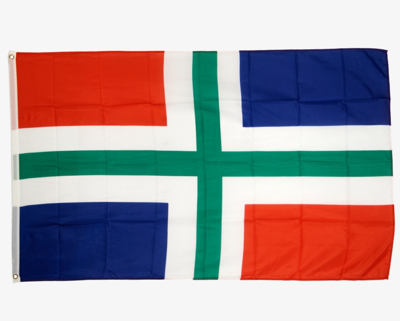 Netherlands Groningen Flag - Colorfulness, transparent png download