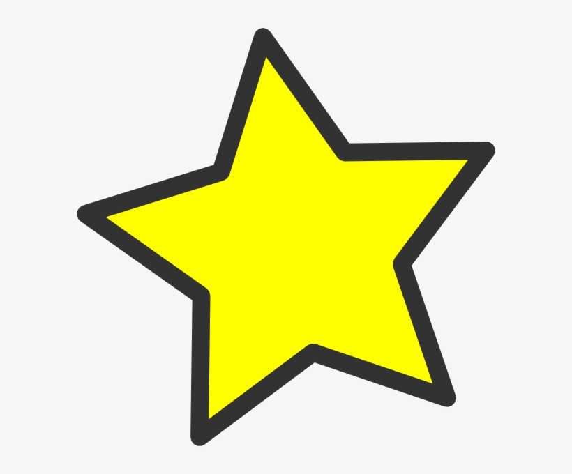 Star Clipart Png Black And White, transparent png download