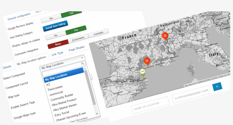 Integrations With Other Joomla Extensions - Store Locator Joomla Module, transparent png download