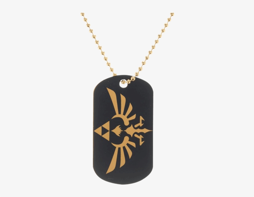 Zelda Royal Crest Dog Tag - Necklace, transparent png download
