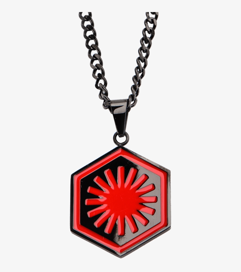 Mens First Order Enamel Necklace - Necklace, transparent png download