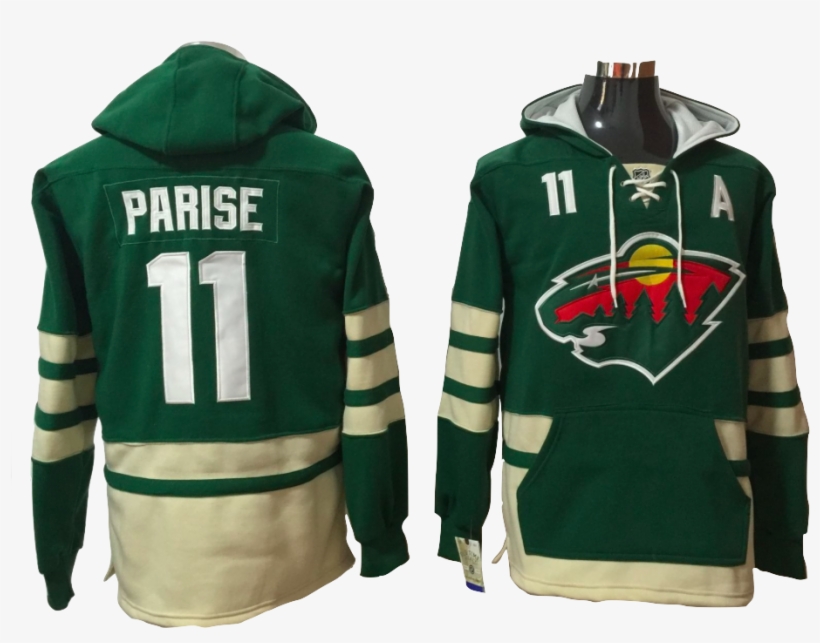 Minnesota Wild Lacer - Hoodie, transparent png download