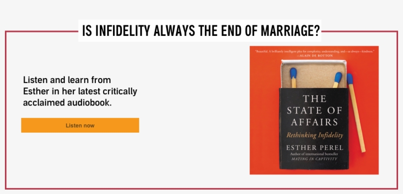 Listen To Esther Perel On Audible - Book Cover, transparent png download