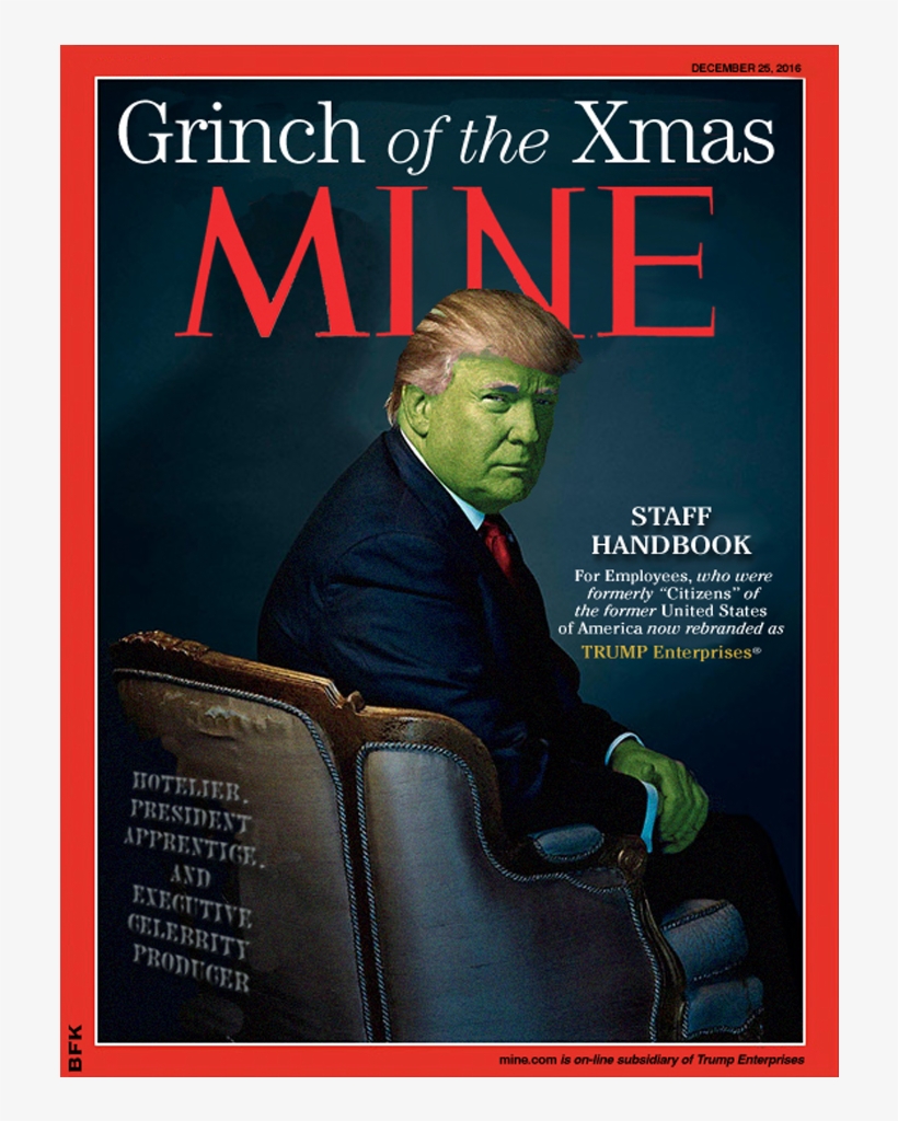 Grinch Of The Xmas - Poster, transparent png download