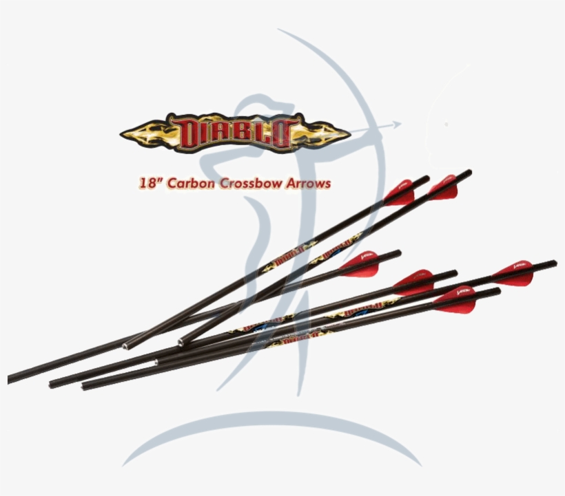 Excalibur Diablo 18" Crossbow Bolts - Excalibur Diablo 18" Carbon Arrows, transparent png download