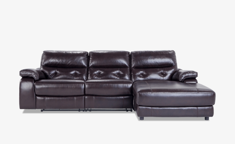 Excalibur Leather Power Reclining 3 Piece Left Arm - Couch, transparent png download