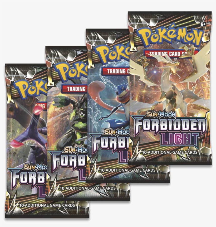Sm Forbidden Light Booster Pack - Lost Thunder Booster Pack, transparent png download