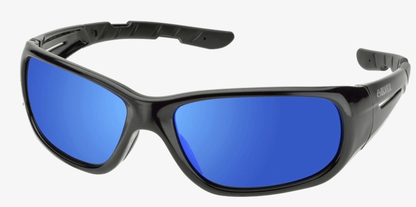 Impact Sunglass Style Eyewear In Sky Blue Mirror Lens - Elvex, transparent png download