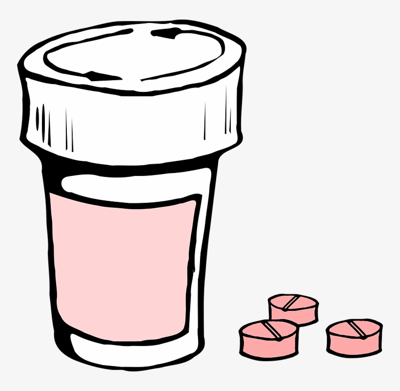 Pills Clipart Medication Safety - Pill Bottle Clip Art, transparent png download