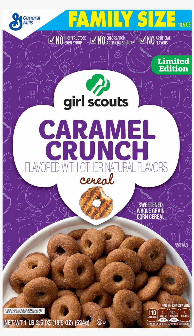 Girl Scout Cookie Cereal, transparent png download