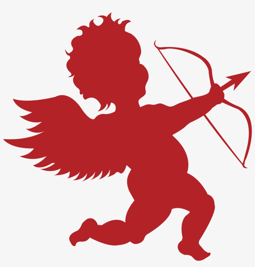 Cherub Euclidean Vector Cupid El Primer Y Xfaltimo - Valentine Cupid, transparent png download