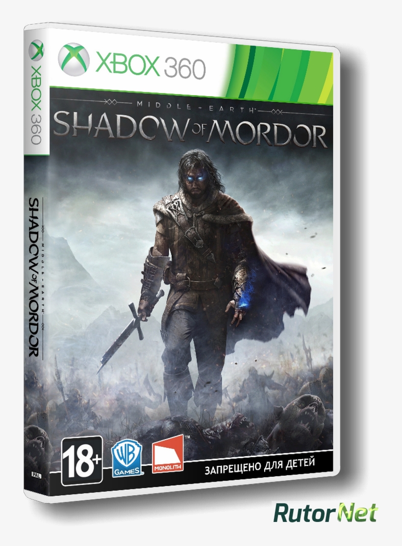 Shadow Of Mordor / Средиземье - Shadow Of Mordor Xbox 360, transparent png download