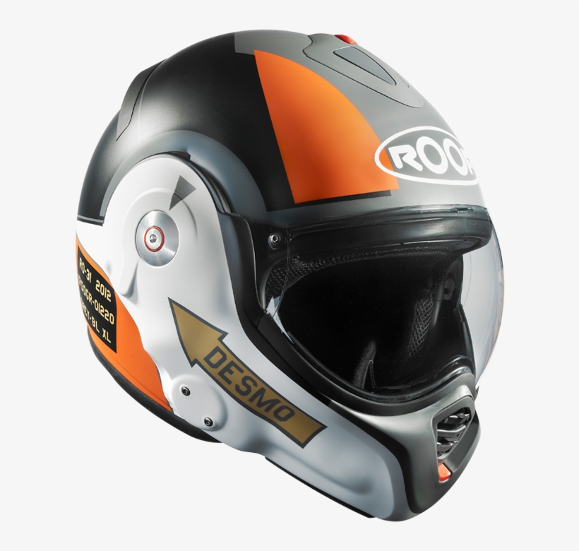 Roof Desmo Helmet Roof Desmo Motorcycle Helmet Specification - Motorradhelm Pilot, transparent png download