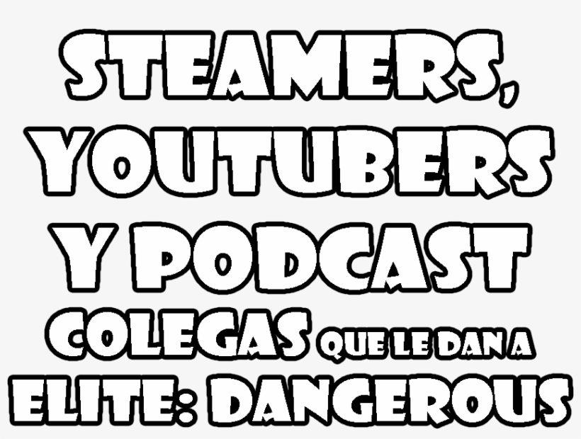 Dangerous Streamers, Youtubers Y Podcast En Español - Calligraphy, transparent png download