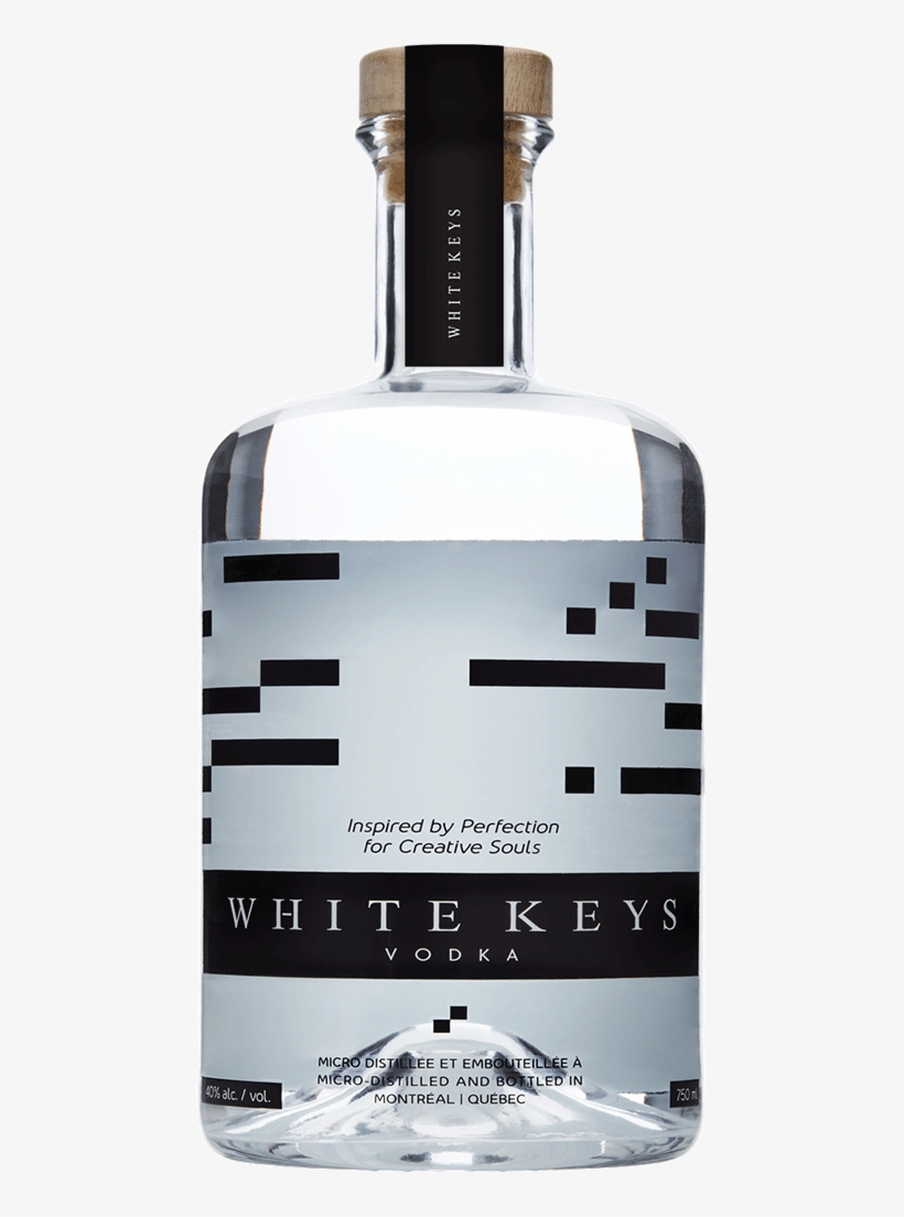 White Keys Vodka, transparent png download