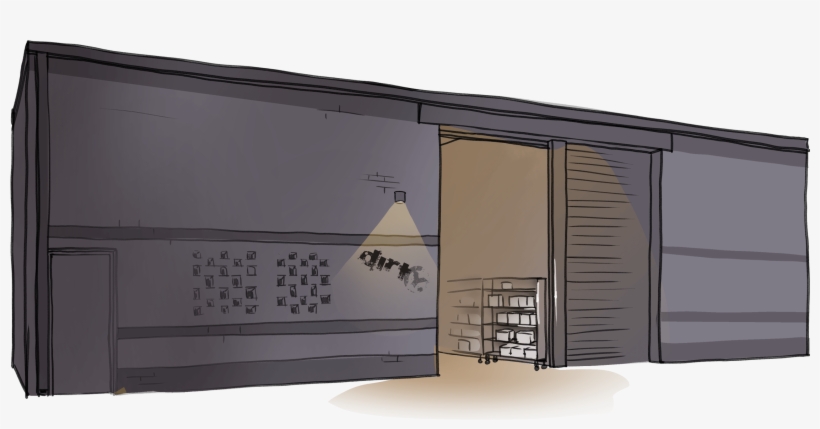Warehouse Background Image - Cabinetry, transparent png download