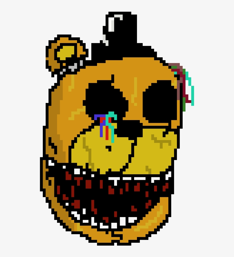 Sinister Golden Freddy - Smiley, transparent png download
