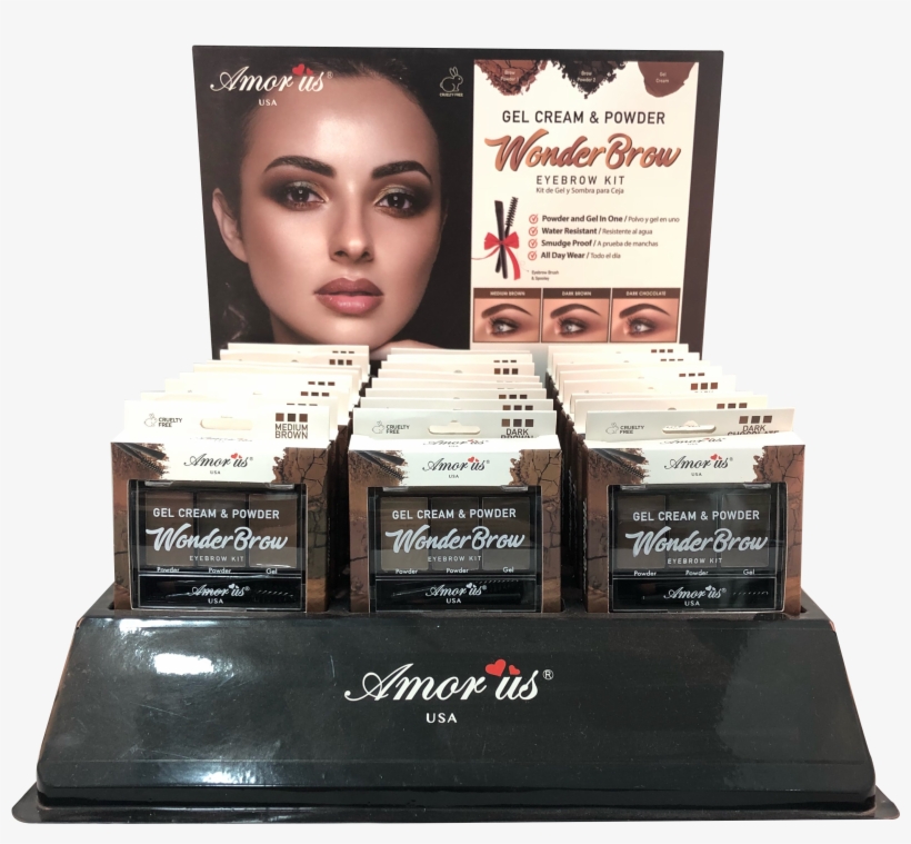 Display Kit De Sombra Para Ceja - Eye Liner, transparent png download