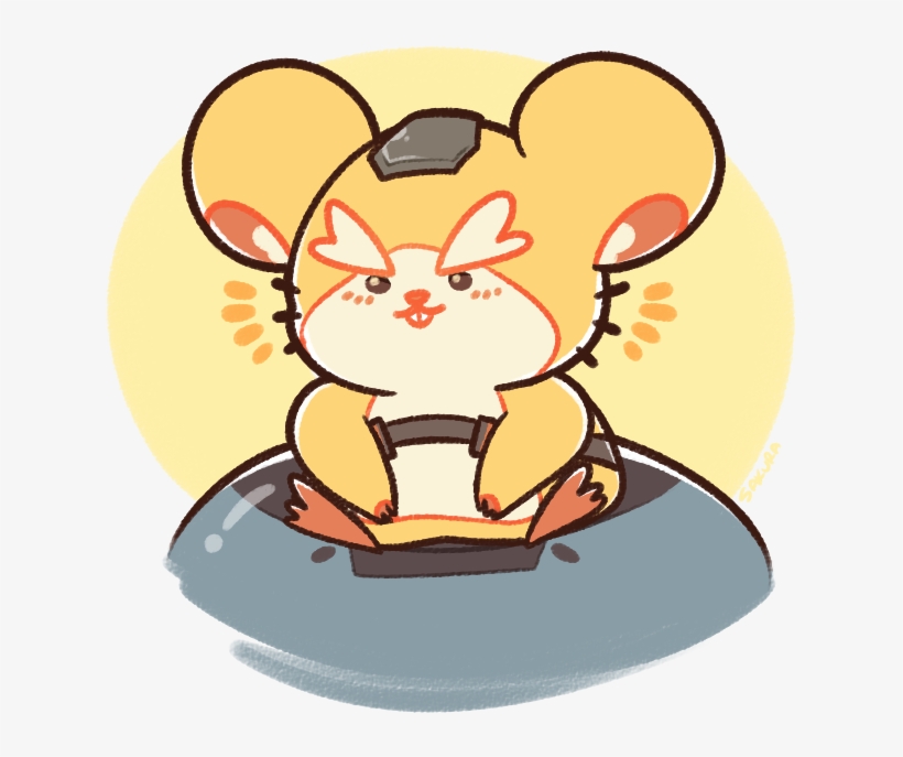 Overwatch Is A Hamtaro Game Actually Bonus - Cartoon, transparent png download
