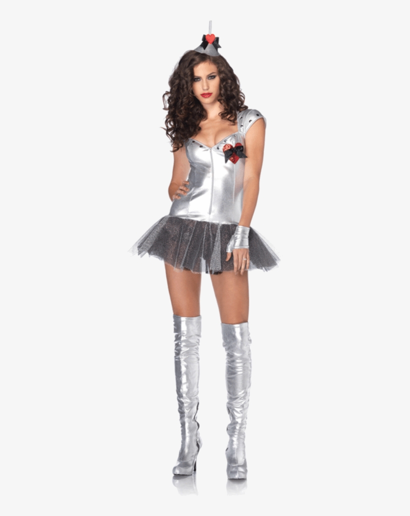 Leg Avenue Female Tin Man Costume - Sexy Tin Man Costume, transparent png download