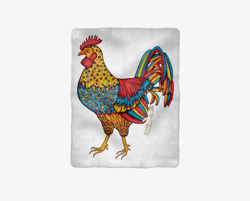 Gallo ﻿sublimation Baby Blanket - Gallo Alebrije, transparent png download