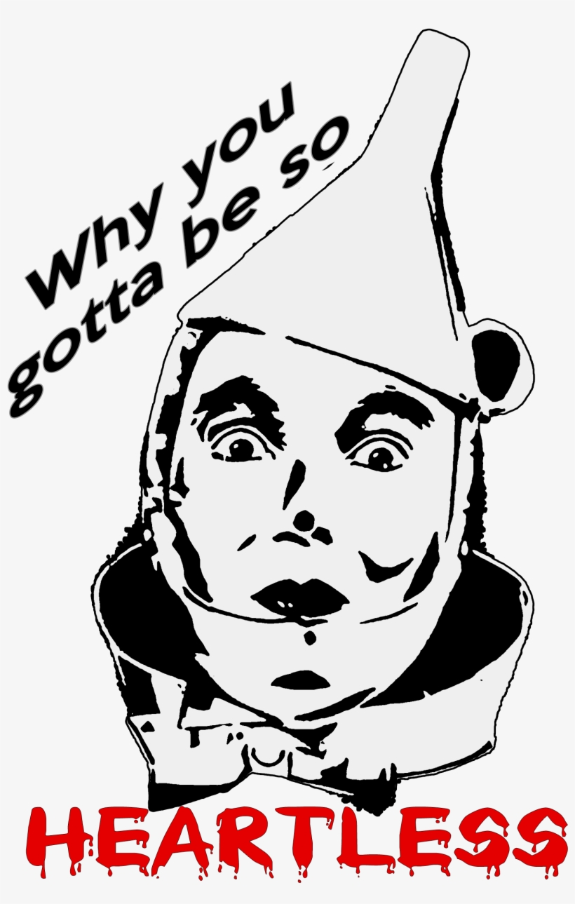 Tinman Heartless - Poster, transparent png download