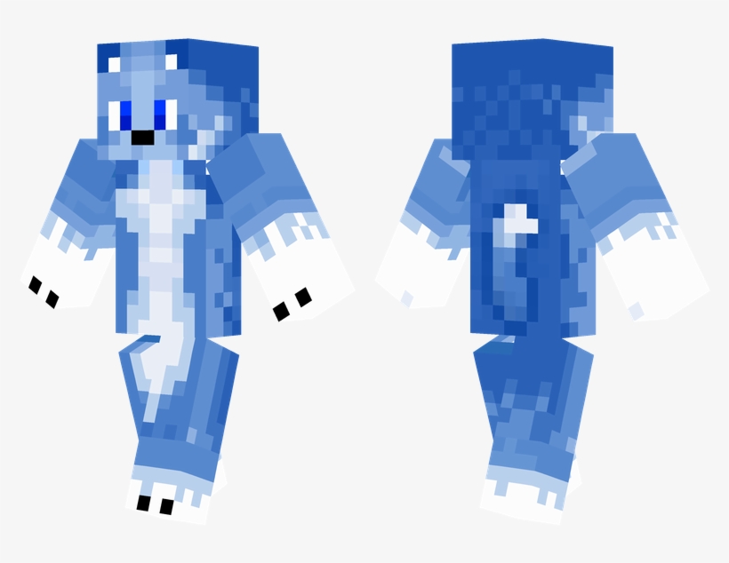 lapis wolf minecraft skin ice wolf
