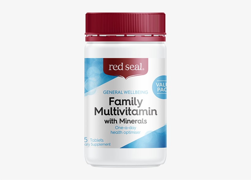 Family Multivitamin With Minerals 175's - Red Seal, transparent png download