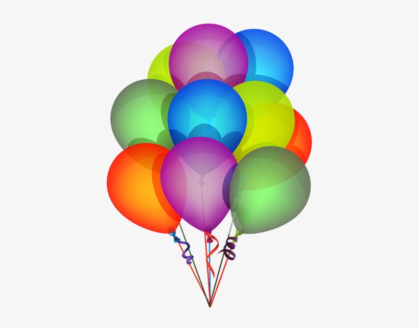 Share This Image - Birthday Balloon Vector Png, transparent png download