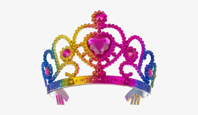 Transparent Tiara - Rainbow Tiara, transparent png download