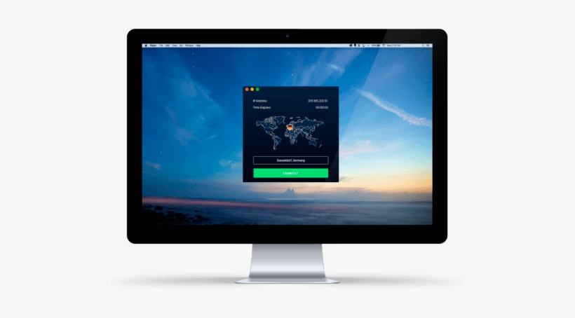 Defend Your Data Privacy With The Best Mac Vpn - Led-backlit Lcd Display, transparent png download