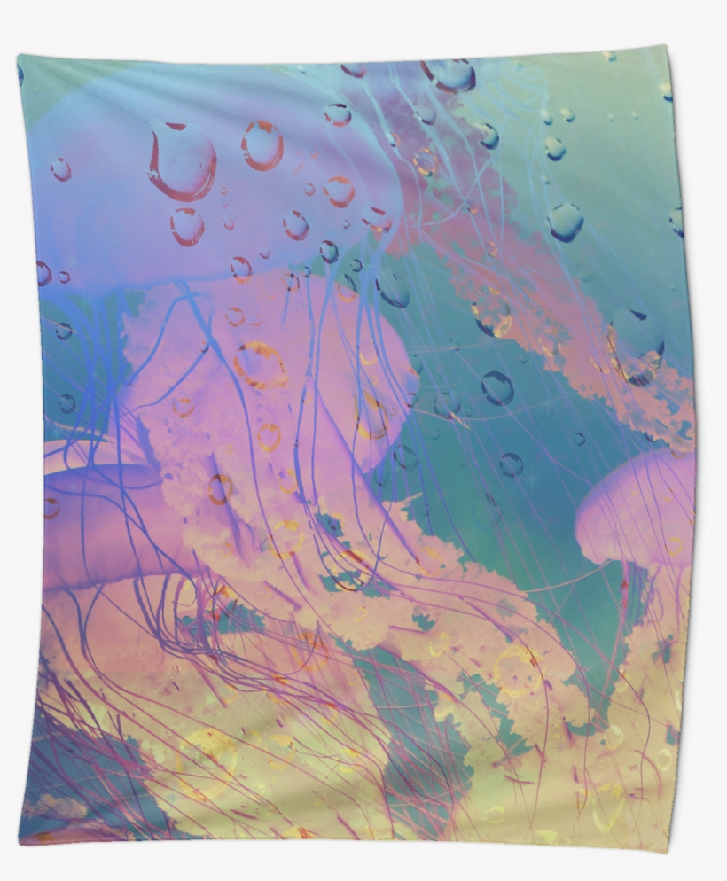 Jud Hayden Art - Stylish Jelly Fish All Over Print Printing White Apron, transparent png download