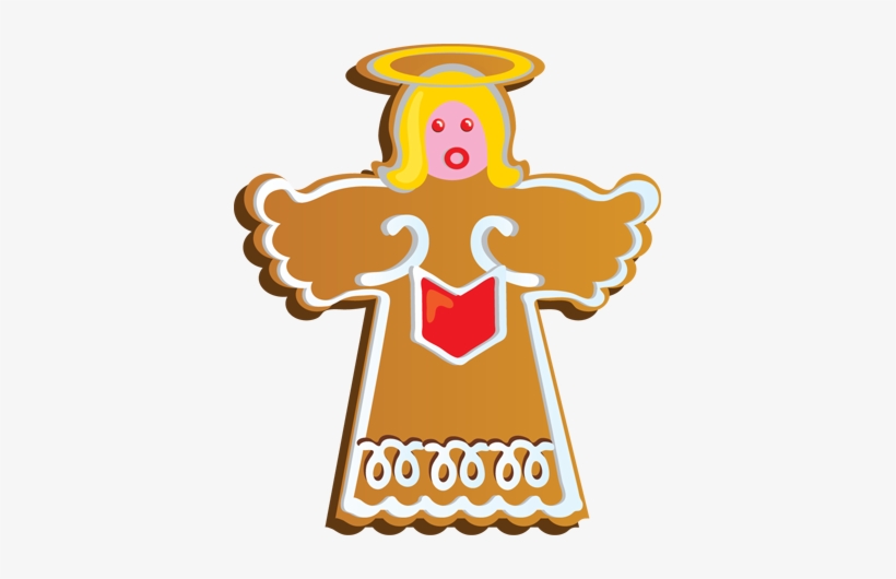 Gingerbread Clipart Holiday Cookie - Cookie, transparent png download