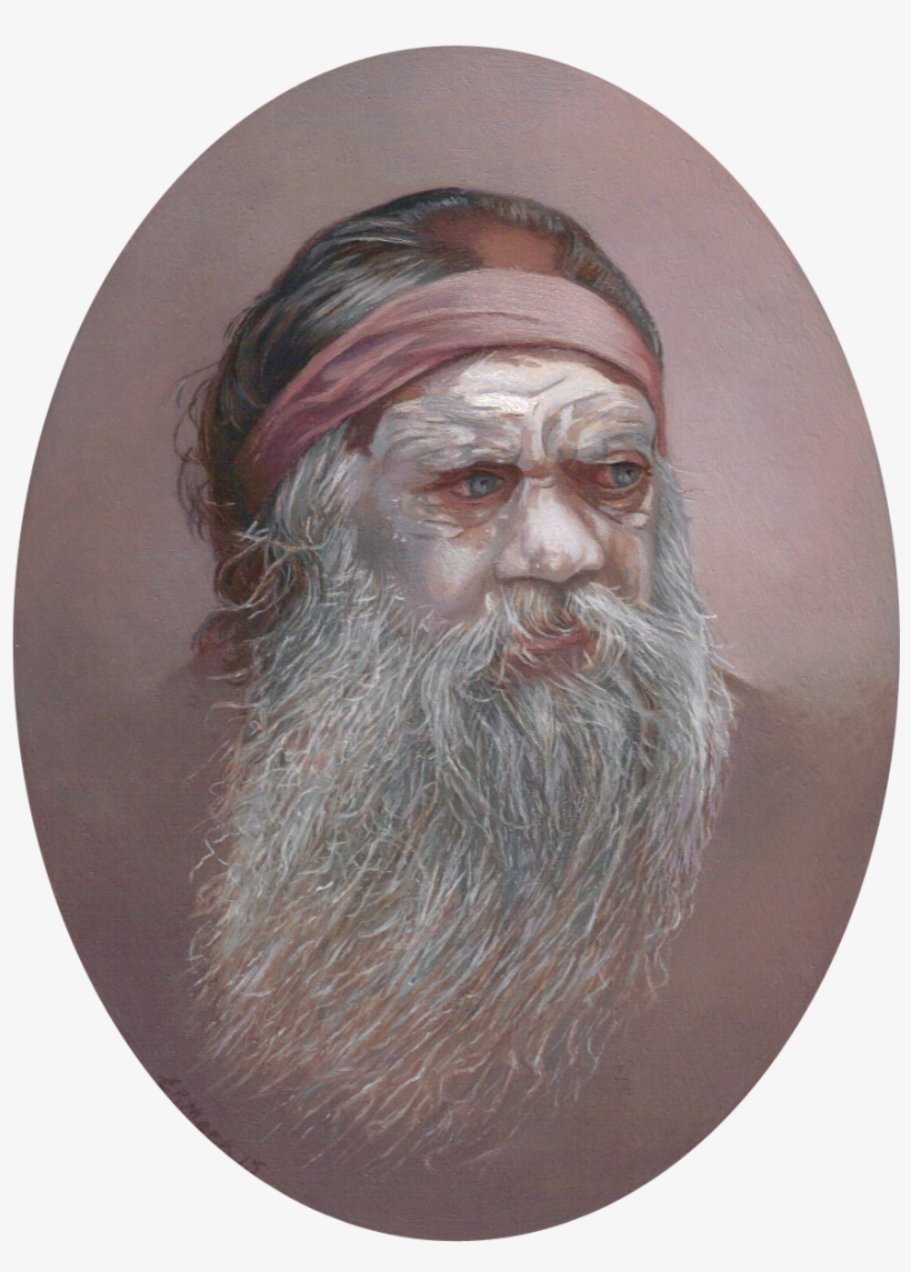 Aborigoni Miniature Copy - Portrait Of A Man, transparent png download