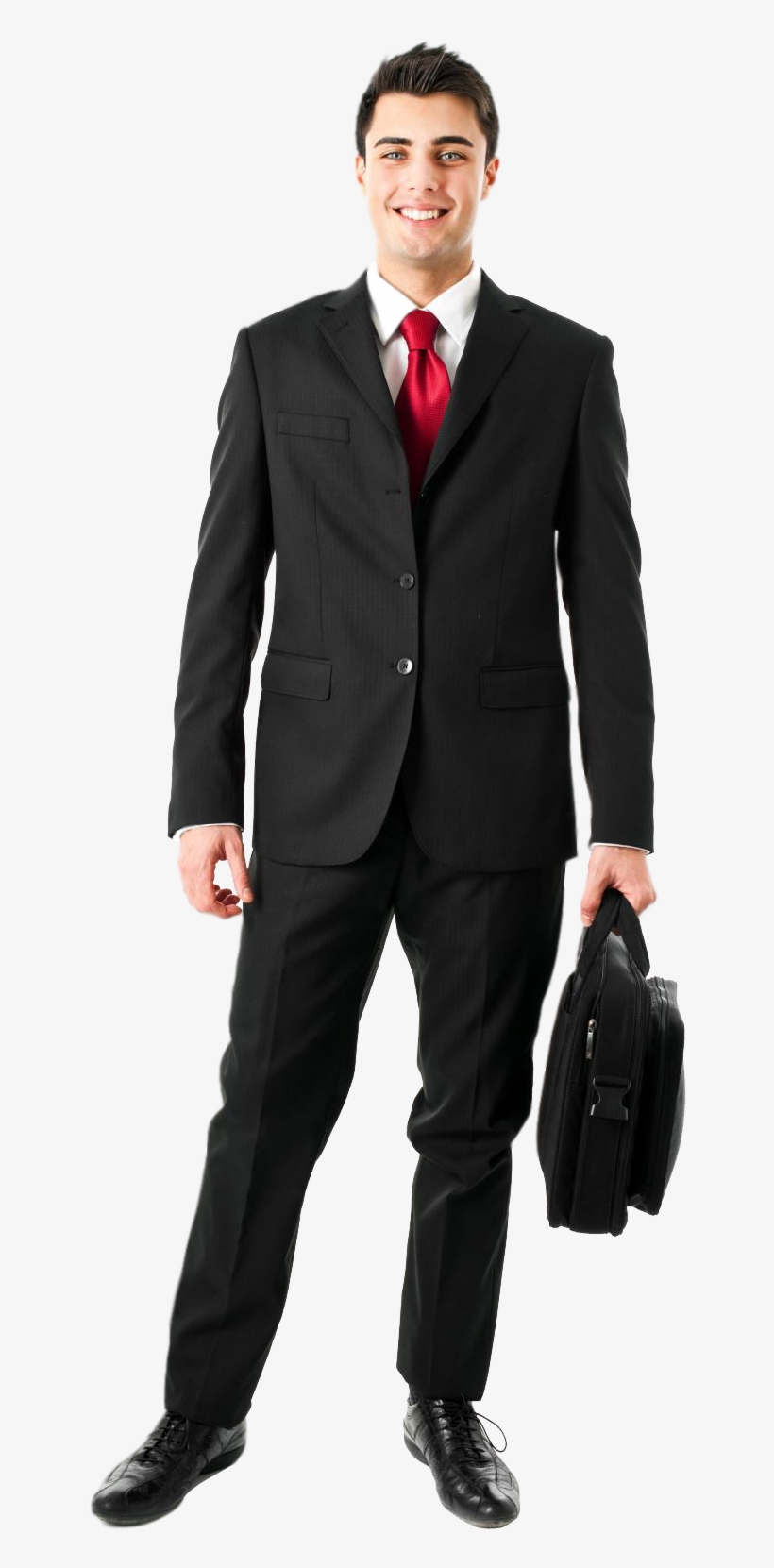 Businessman With Briefcase Png, transparent png download