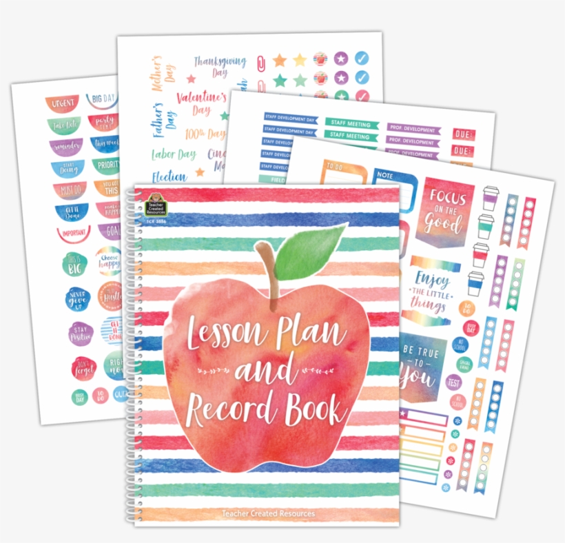 Tcr3586 Watercolor Lesson Plan And Record Book Image Confetti Lesson