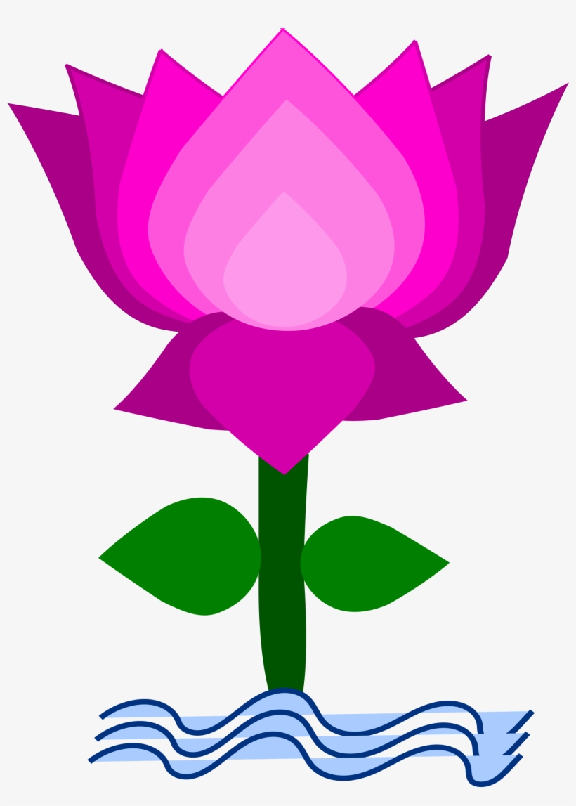 Lotus Clipart Lotus Leaves - Clipart Images Of Lotus, transparent png download