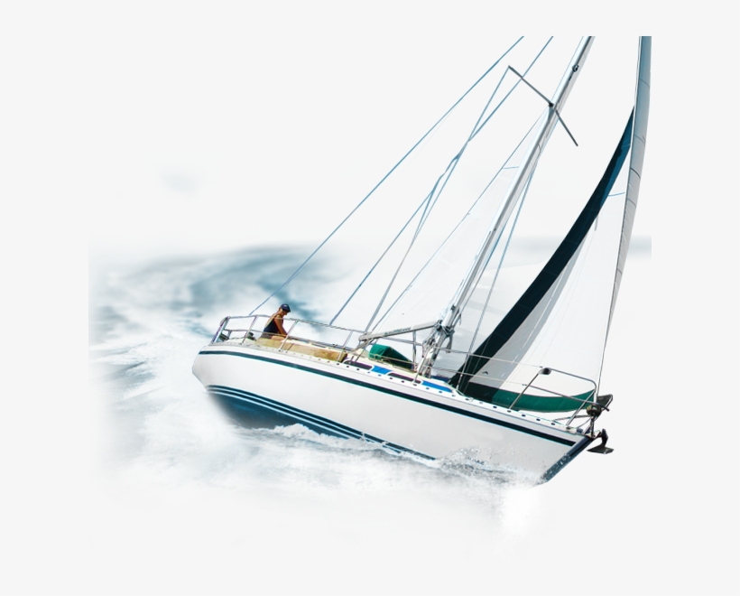 Yacht Sailing Free Png Image - Sailboat Png Transparent, transparent png download